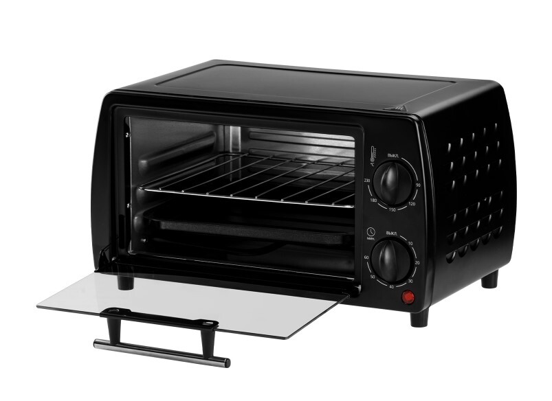 Мини-печь Galaxy LINE GL 2626 ЧЕРНЫЙ (1000Вт, объем 10л, таймер на 60 минут, индикатор работы)