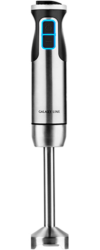 Блендер погружной Galaxy LINE GL 2134 (1350Вт, 12 скоростей + режим «ТУРБО», измельчитель, венчик)