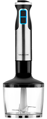 Блендер погружной Galaxy LINE GL 2134 (1350Вт, 12 скоростей + режим «ТУРБО», измельчитель, венчик)