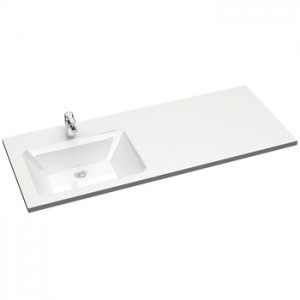 Раковина Лакшери левая V120D1 (с краншейном и сифоном)