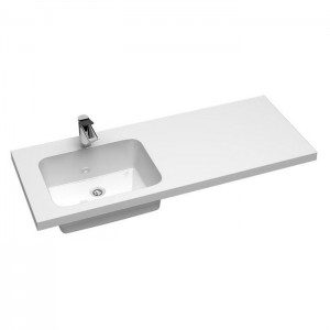 Раковина Лакшери левая V120D1 (с краншейном и сифоном)