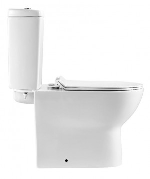 Унитаз-компакт А080 тонкое сиденье ДП без бачка