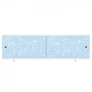 Экран под ванну "Кварт" 1,48 м голубой иней