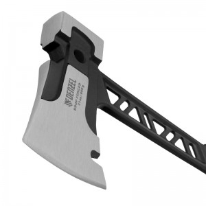 Топор 600г цельнокованый 2х-комп обрезиненная рукоятка Denzel 21499