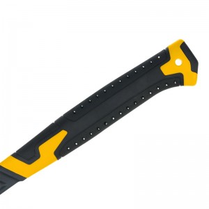 Топор 600г цельнокованый 2х-комп обрезиненная рукоятка Denzel 21499