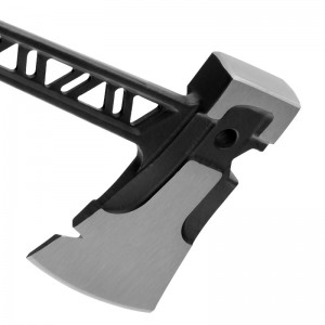 Топор 600г цельнокованый 2х-комп обрезиненная рукоятка Denzel 21499