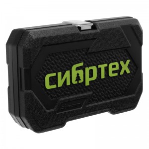 Набор инструментов 1/4", пластиковый кейс 56 предметов Сибртех 13399