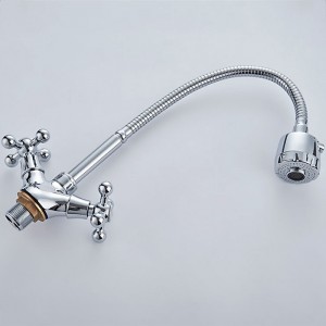 Смеситель для кухни+гиб. изливом LEDEME L4319-3