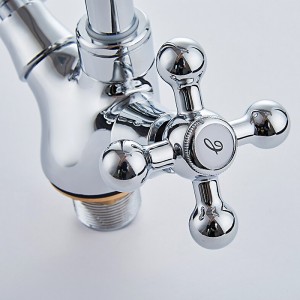 Смеситель для кухни+гиб. изливом LEDEME L4319-3