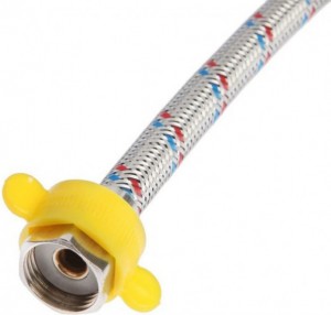 Подводка 1,0 сталь. (пара) +ключ для установки Gota Rocio 1118510