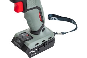 Гайковерт аккумуляторный ударный P.I.T.PIW20H-300B SOLO (б/щ, 20В, 300Нм,квадрат 1/2")