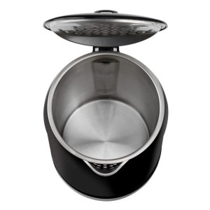 Чайник Centek CT-1011 (черный) 1,5л, 2200Вт, двойные стенки, бесшовная колба, эффект термоса