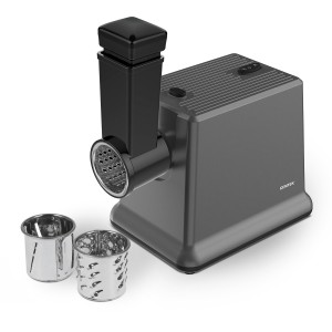 Мясорубка Centek CT-1625 2000Вт 2 кг/мин, реверс, 2в1 мясорубка/овощерезка 2 диска, 5 насадок