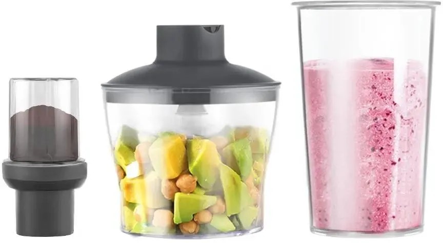 Блендер Centek CT-1313 1500Вт, 15 скор, чоппер, стакан, венчик, крюк, капуч-ор, пюре, кофемолка