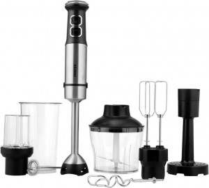 Блендер Centek CT-1313 1500Вт, 15 скор, чоппер, стакан, венчик, крюк, капуч-ор, пюре, кофемолка