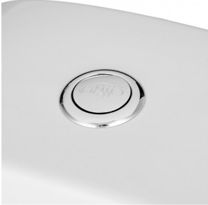 Унитаз-компакт "W 102" GESSO кос.выпуск, ниж.подвод, 1 уров. арматура, сид. полипропилен