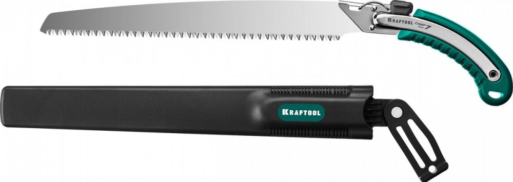 Ножовка 350мм для быстрого реза сырой древесины KRAFTOOL Camp Fast 7 15216