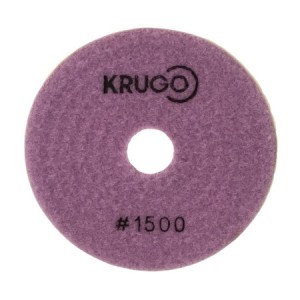 Черепашка для полировки (АГШК) мокрый 100мм (ЦЕНА за 1шт) Р1500 KRUGO PPW041500