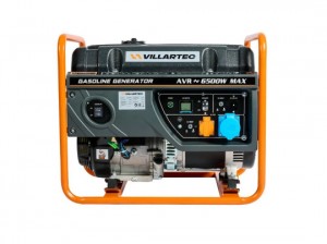 Бензогенератор VILLARTEC GG7300C 5,8/6,3кВт