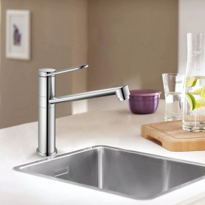 Смеситель д/кухни Kitchen pro шар, с длинным изливом GOLDEN FOX 11025-FOX $