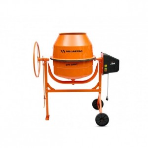Бетоносмеситель VILLARTEC CM-180С (160л, чугун. венец)