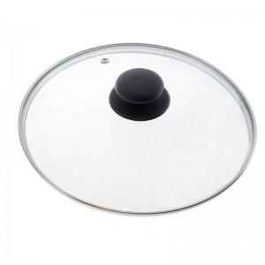 Крышка d=18см, стекло/металл/пластик, метал.обод, паровыпуск, 987022, Mallony