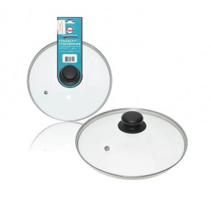 Крышка d=28см, стекло/металл, пароотвод 4728 TimA