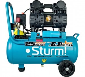 Компрессор воздушный Sturm AC93224OL (1500 Вт, 24л, 240л/мин)