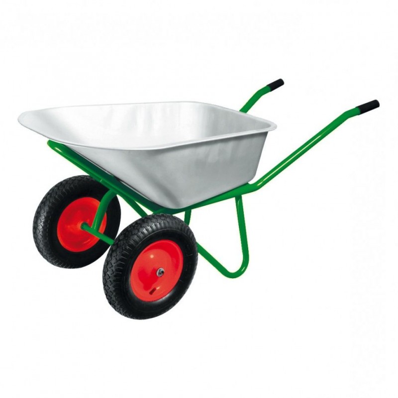 Тачка строительная MAWIPRO (110л, 250кг) двухколесная ТС-231 3.25/8 13"