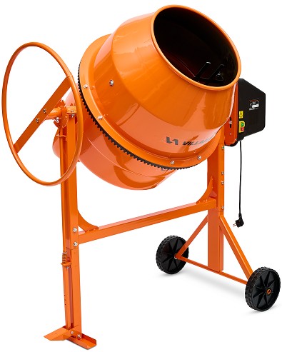 Бетоносмеситель VILLARTEC CM-200Р (160л, полиам. венец)
