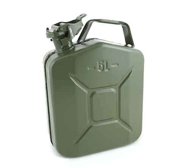 Канистра 5л металлическая вес 1,8кг сталь толщина 0,8мм КС-5 Россия