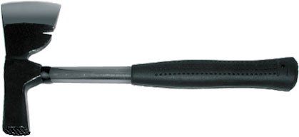 Молоток-топорик кровельщика 600г металлическая ручка FIT 44596