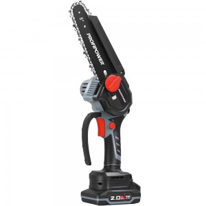 Пила цепная акк бесщет. ProfiPower MKGSH-18V (Li-on, 2*2Ач, 8", 20см, 1/4", 45зв.) E0216