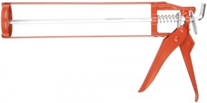 Пистолет для герметика скелетный 225мм КУРС 14160