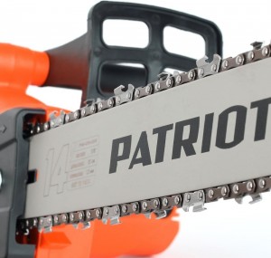 Пила цепная Patriot ESP1614 (1,5кВт, 14/35см, 3/8, 1,3мм, 52зв., поперчечный двигатель)