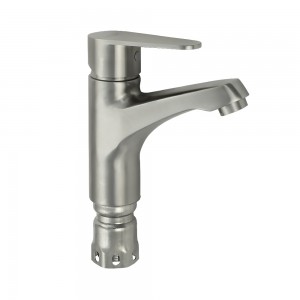 Смеситель для раковины, литой корпус, нерж.сталь 304 MAGNUS 9246