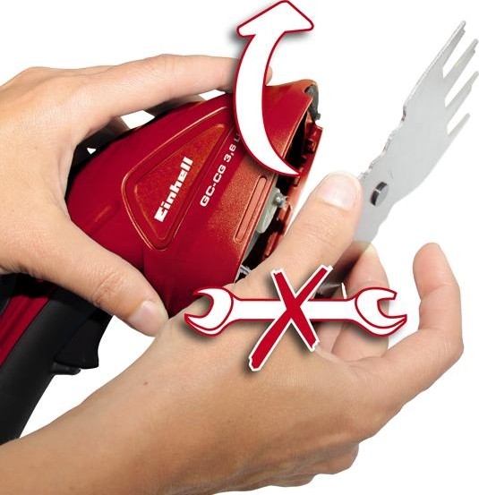 Ножницы с кусторезом акк EINHELL GC-CG 3.6 LiWT 3410456