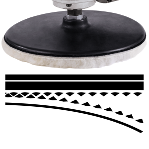 Машина полировальн. EINHELL CC-PO1100/2E (1100Вт, 1000-3500 об/мин, 180мм) 2093265