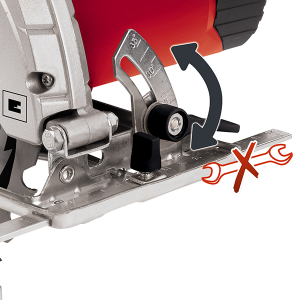 Пила циркулярная EINHELL TC-CS 1400 4330937