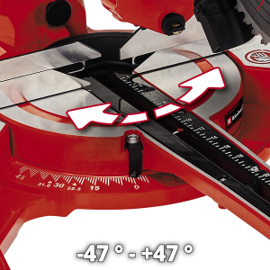 Пила торцовочная EINHELL TE-SM 2131 Dual 1600Вт, 210*30мм 4300860