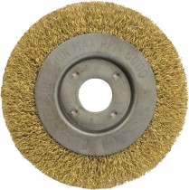 Корщетка для УШМ 125мм радиальная, мягкая, латунь FIT 39065
