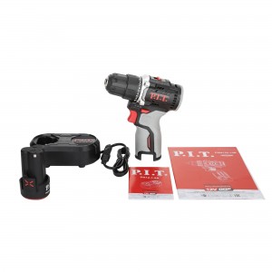 Дрель аккумуляторная P.I.T. PBM12K-10B/1 X-DRIVER (б/щ, 12В,35Нм,патр10мм,2ск,АКБ 1,5Ач,ЗУ,кор)