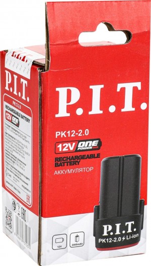 Аккумулятор OnePower P.I.T. PK12-2.0 (12В, 2Ач, Li-Ion)