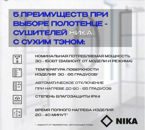 Полотенцесушитель ЭК WAY II 80/50 (У) с полкой, электрический, ТЭН (хром)