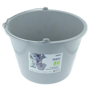 Ведро Мастер гибкое, ударопрочное 20л Акор