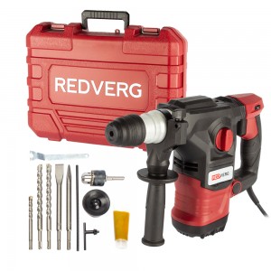 Перфоратор RedVerg RD-RH1600 (1600Вт, sds-plus, 5 Дж, 3 режима)