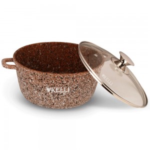 Кастрюля с гранитным покрытием 1,5л Kelli KL-4018-16
