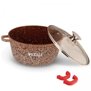 Кастрюля с гранитным покрытием 2,5л Kelli KL-4018-20