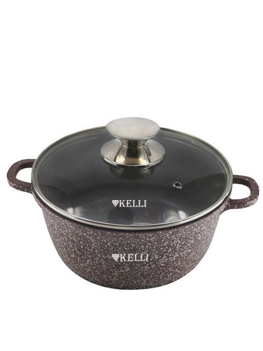 Кастрюля с гранитным покрытием 4,5л Kelli KL-4091-24