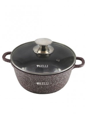 Кастрюля с гранитным покрытием 4,5л Kelli KL-4091-24